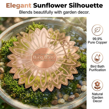 LumaPure Copper Disk — Pure Water, Happy Birds