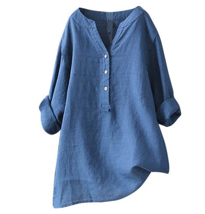 Heidi – Women's Casual Dress with V-Neck and Adjustable Sleeves