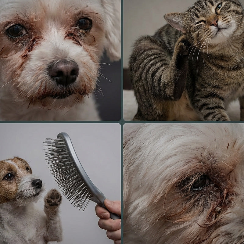 WhiskerWave — Pet Grooming Comb | 1+2 FREE