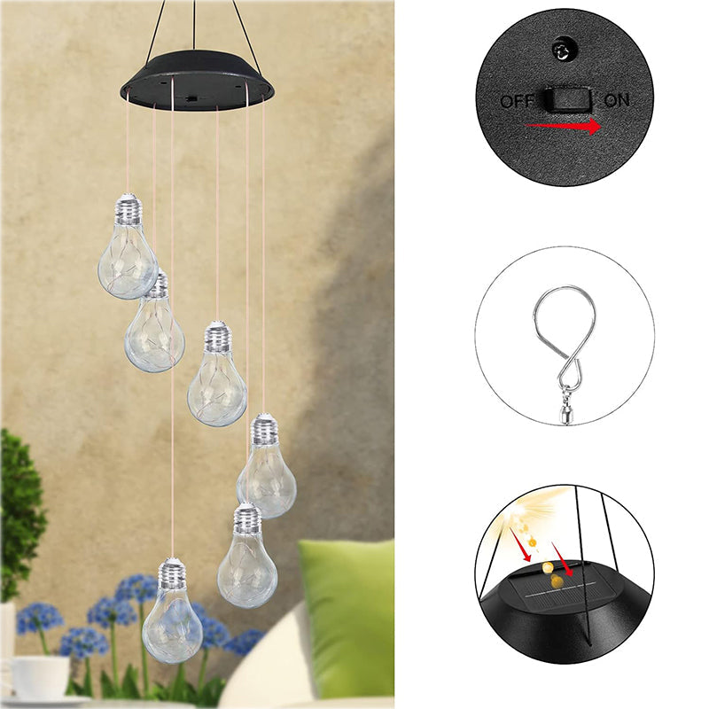 Solar-Powered GlowChimes – Enchant Your Evenings