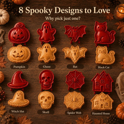 SpookEase — Halloween Mini Pie Mold Set | 1+1 FREE
