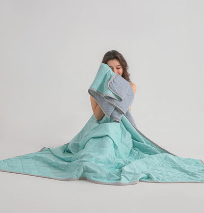 AeroChill Quilted Blanket — Sleep Cool. Wake Refreshed.