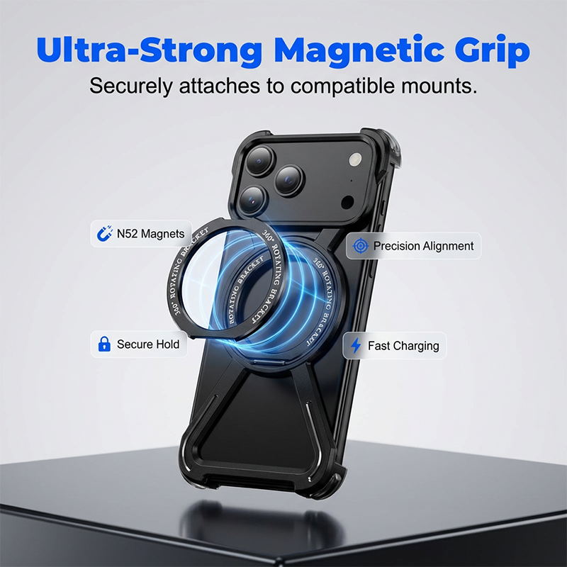 Case for Phone 17 Pro — Shockproof, Hands-Free Freedom