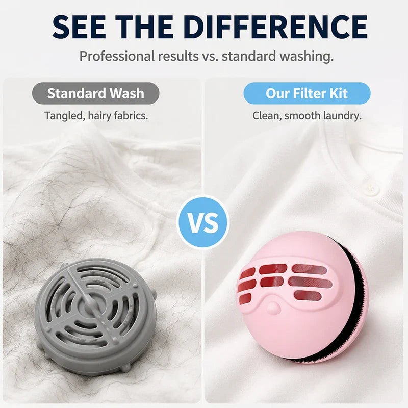 VitalPure Laundry Ball — Wrinkle-Free, Hairless Clothes