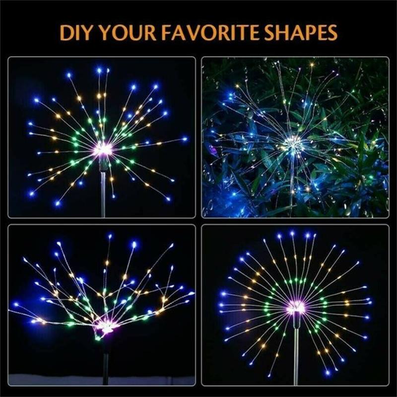 Solar Firework Lamp — Enchant Every Night
