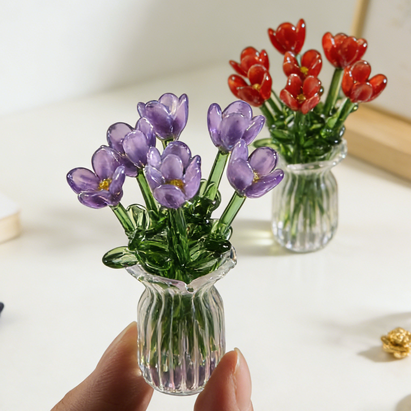 Crystal Glass Flowers — Timeless Beauty and Magic