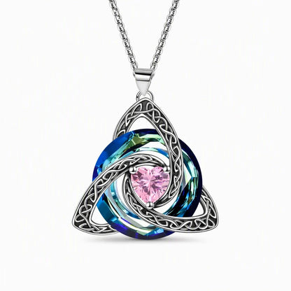 LunaKnot — Celtic Birthstone Pendant Necklace | 50% OFF