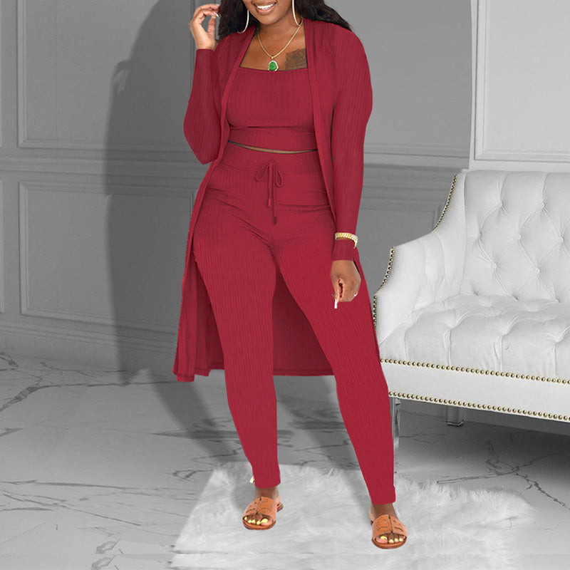 Emma – Ribbed Knit Set | 50% OFF