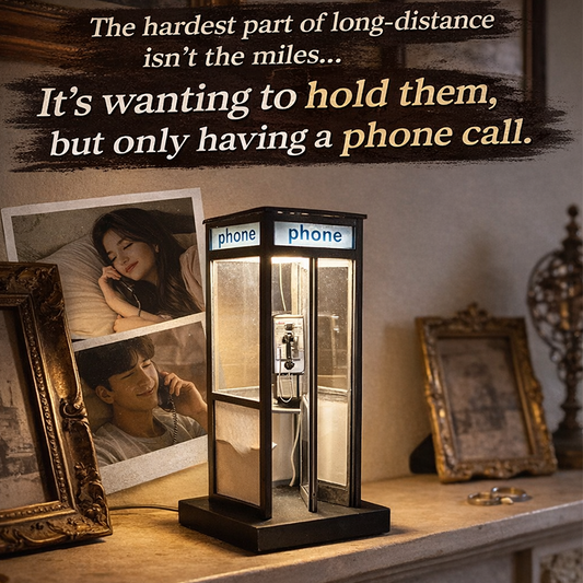 Vintage Telephone Booth Lamp – Dive into Nostalgia