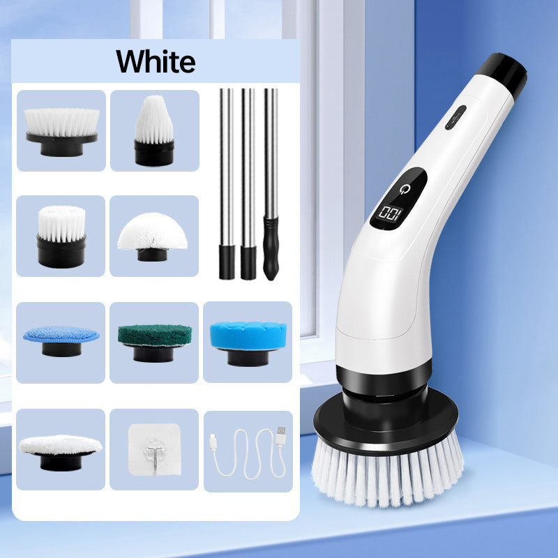 TurboScrub Brush — Effortless Deep Cleaning