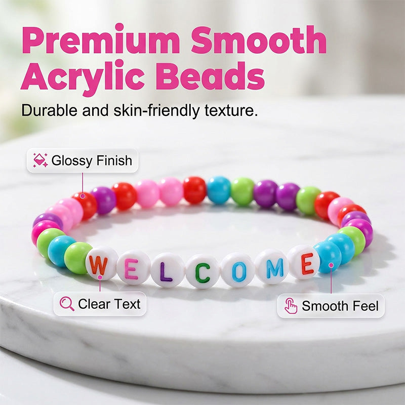 BeadBuddy — Colorful Beaded Bracelets for Kids | 1+1 FREE