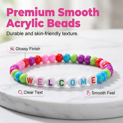 BeadBuddy — Colorful Beaded Bracelets for Kids | 1+1 FREE