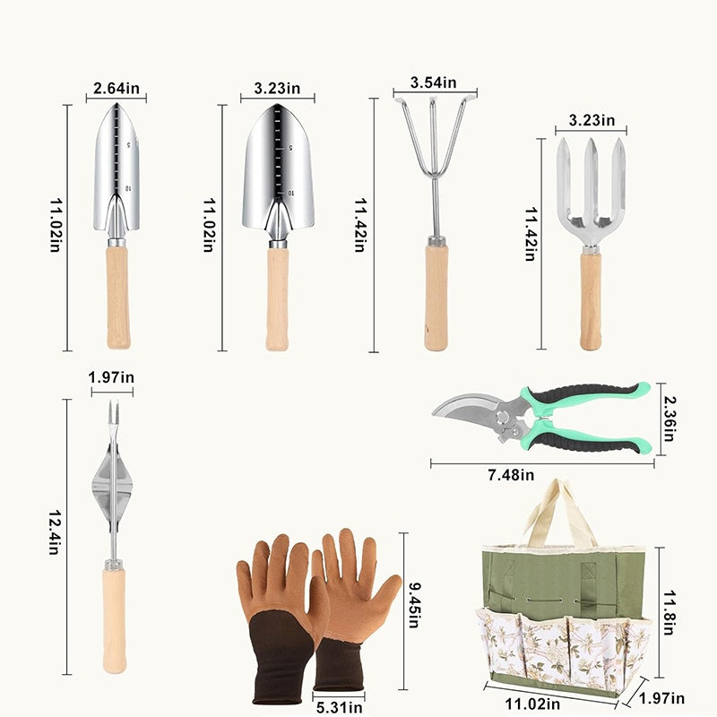 GardenMaster 9-Piece Set – Master the Ground Securely