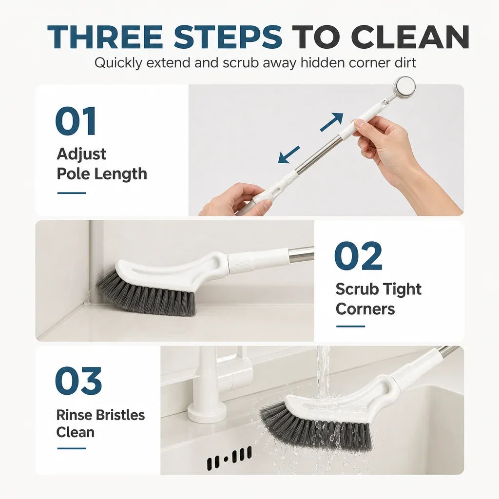 CleanSweep Pro — Effortless Reach, No Strain