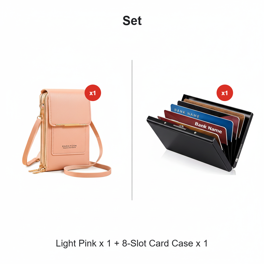 Ava — Lightweight Waterproof Crossbody Phone Bag