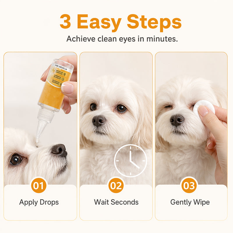 LumiPaw Eye Renewal Drops — Erase Stains, Reveal Sparkle - 20mL
