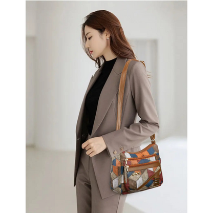 Elise – Soft Leather Bag with Adjustable Shoulder Strap