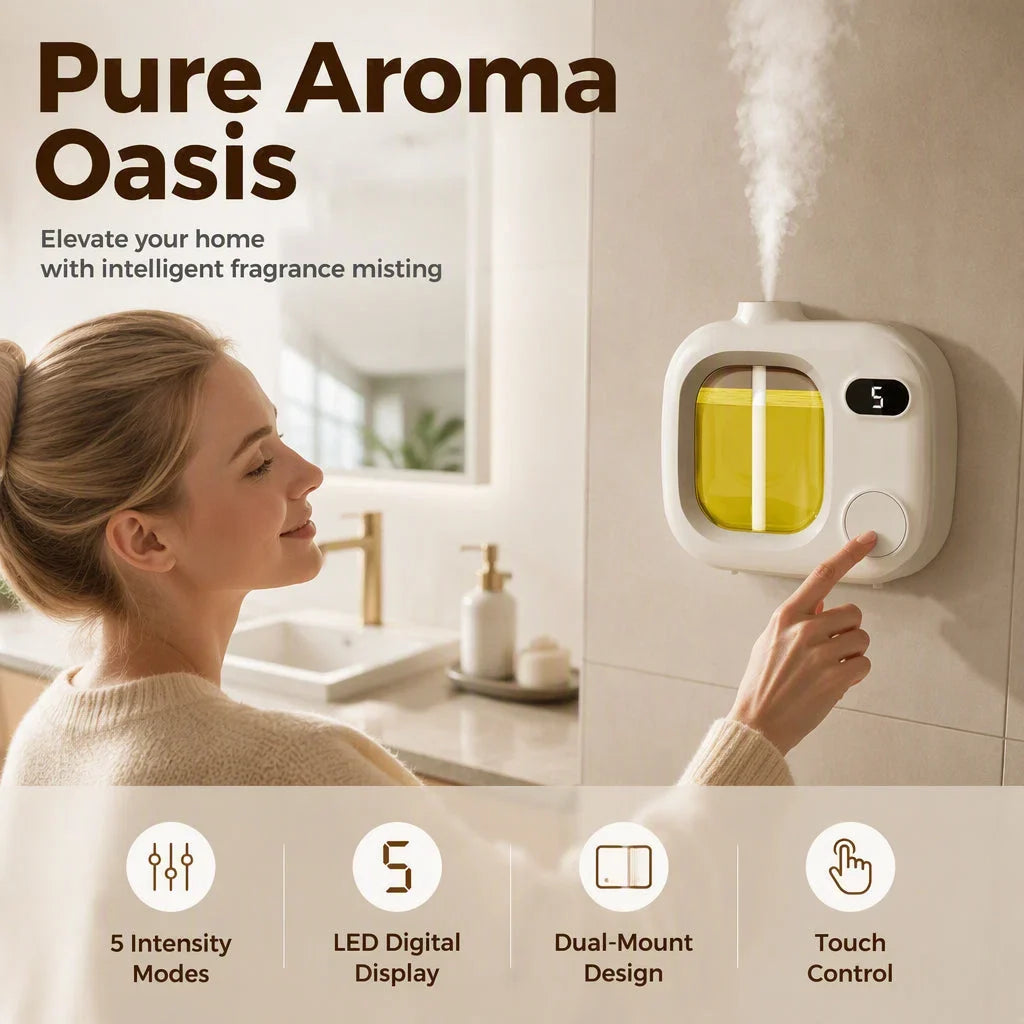 LumaMist Smart Diffuser — Calm Your Space Instantly