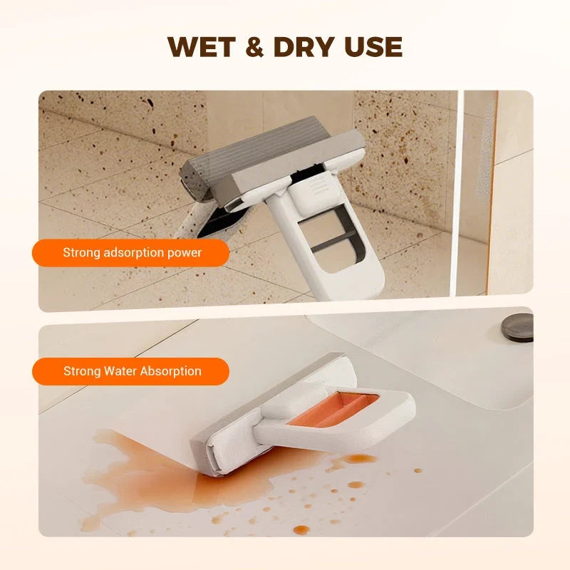 SwiftSqueeze Mop — Clean Hands, Effortless Sparkle