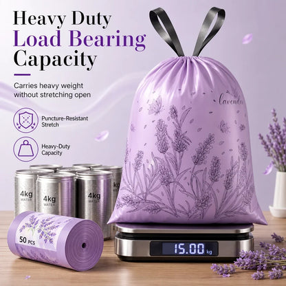 LavenderLock Waste Bags — Seal Freshness, Crush Mess