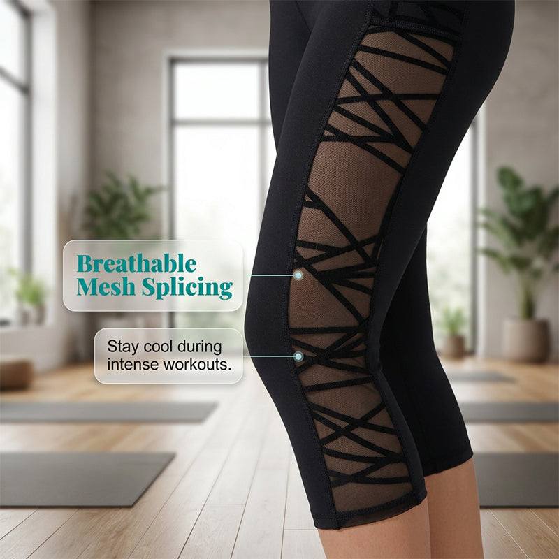 Maya – Breathable, Curve-Lifting Yoga Leggings with Pockets