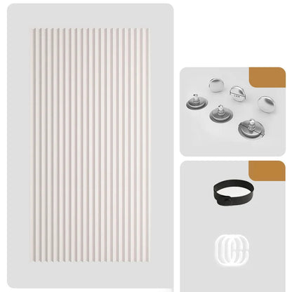 Magnetic Accordion Curtain — Instant Privacy, Total Calm