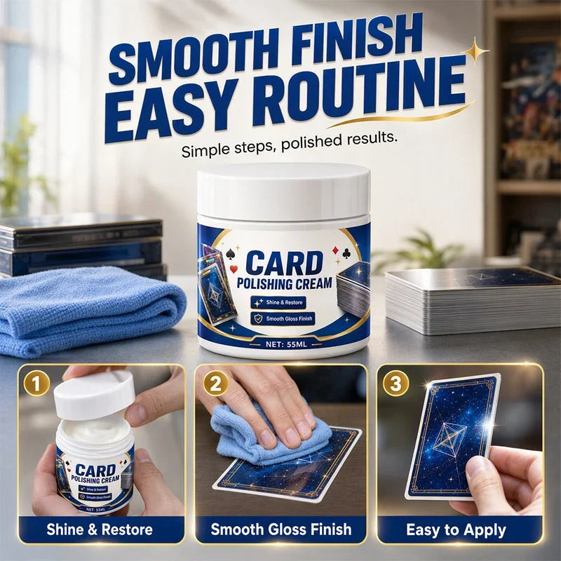 LumaGuard Card Care Cream — Restore Shine, Reveal Brilliance
