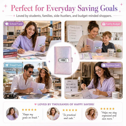 LuxeLock Budget Vault — Secure, Stylish Money Control