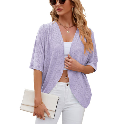 Serena – Women's cardigan with soft, mid-length sleeves for all-year round