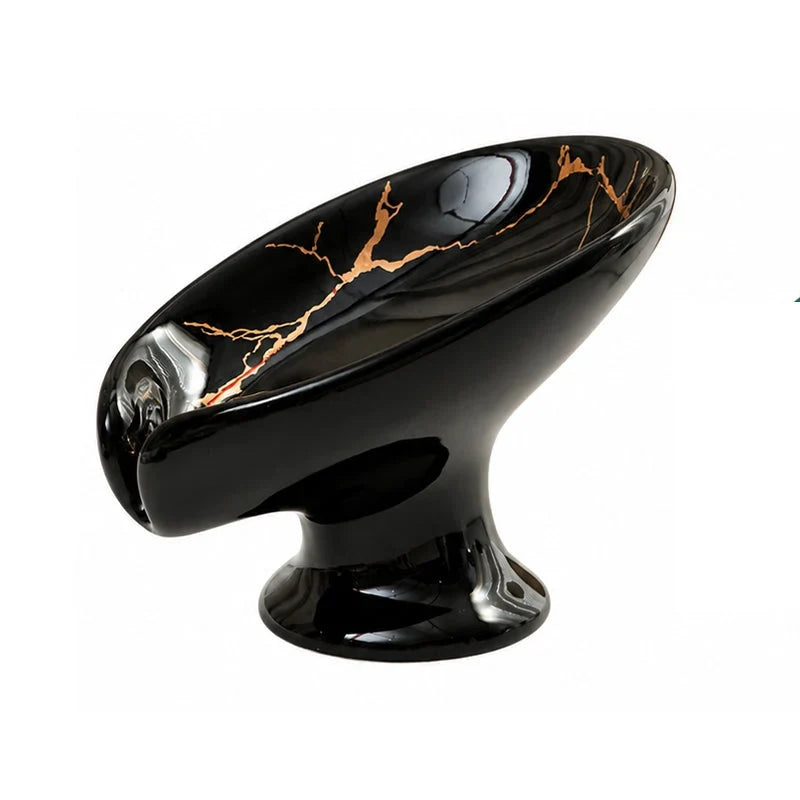 ZenLeaf — Ceramic Pedestal Soap Dish | 1+1 FREE