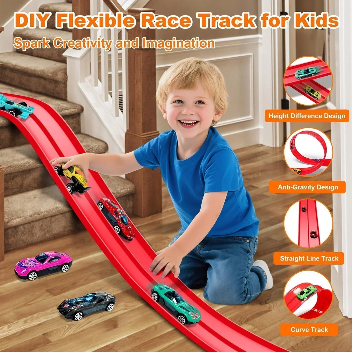 NitroDash Flexible Racing Raceway — Unleash Creative Speed