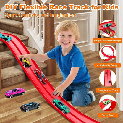 NitroDash Flexible Racing Raceway — Unleash Creative Speed