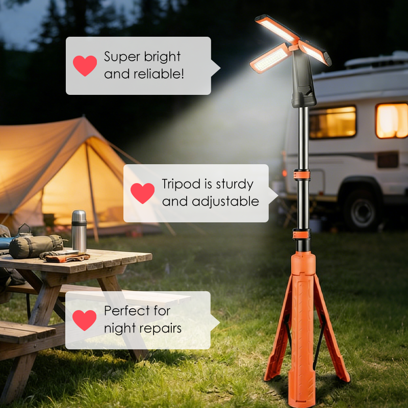 LumaFlex — Portable Power Light | 50% OFF
