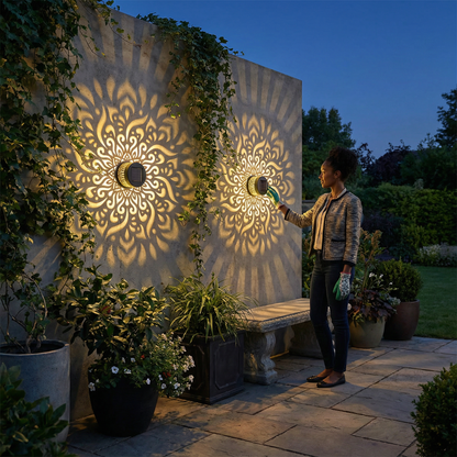 LumaMandala Solar Glow – Effortlessly Enchant Nights