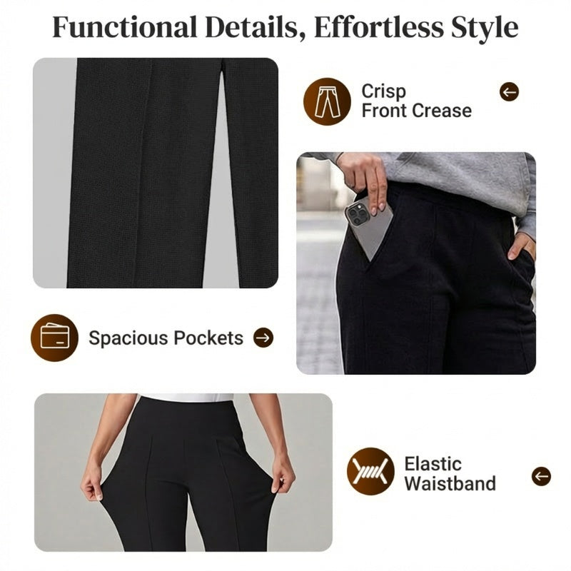 Elara — High Waist Pants | 50% OFF