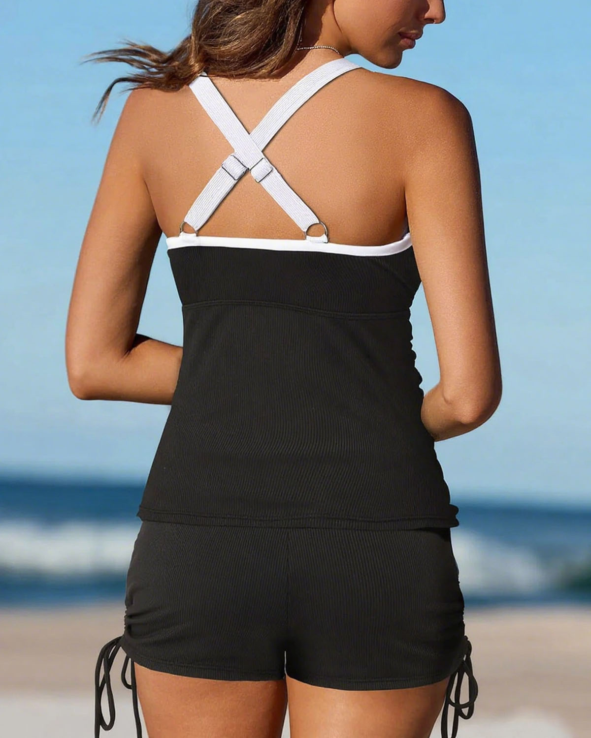 Fiona – Tummy-Shaping Women's Two-Piece Tankini Set