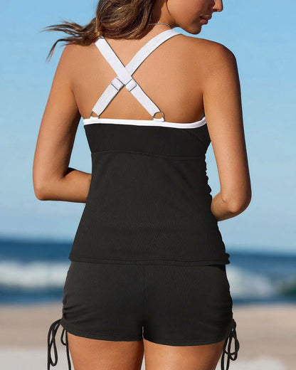 Fiona – Tummy-Shaping Women's Two-Piece Tankini Set