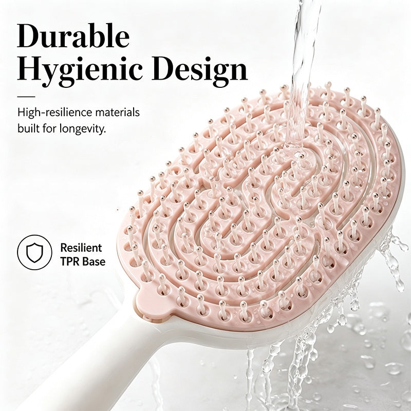 HairbrushPro — Self-Cleaning Detangling Hair Brush | 1+1 FREE