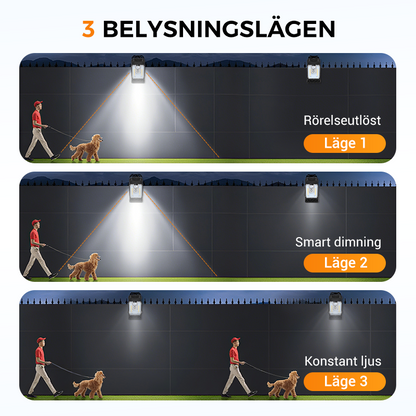 Solar Motion Sensor Light — Instant Security Lighting