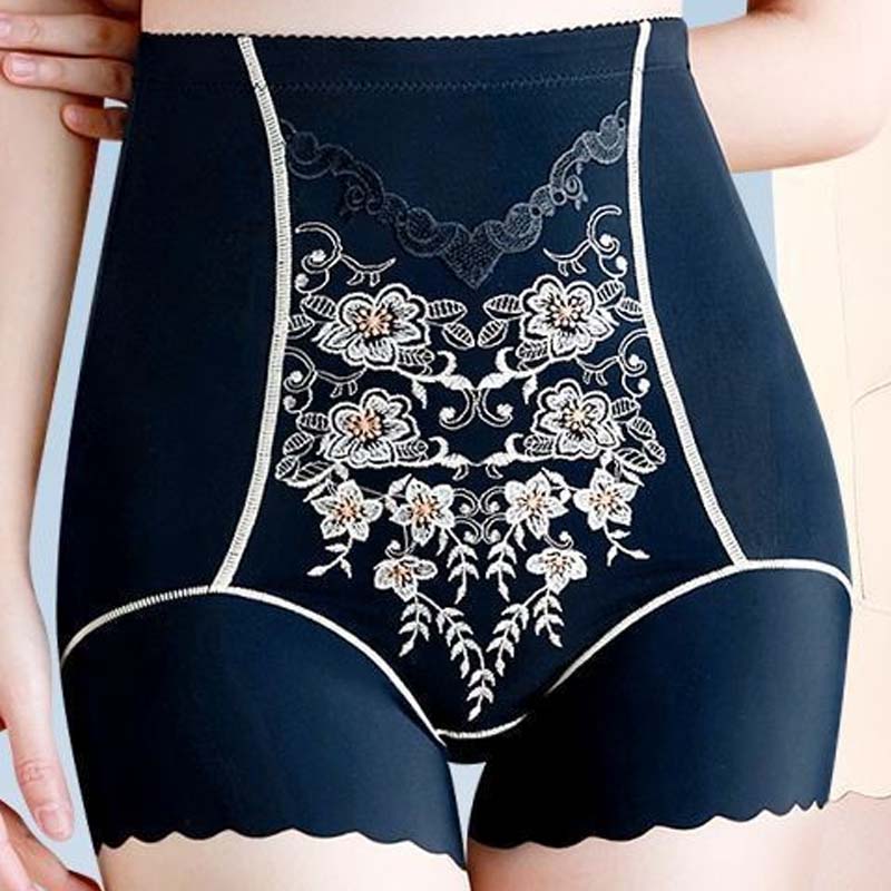 Grace – Embroidered High-Waist Tummy Control Briefs