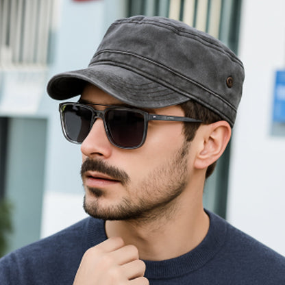 Hunter — Military Flat Cap | 50% OFF