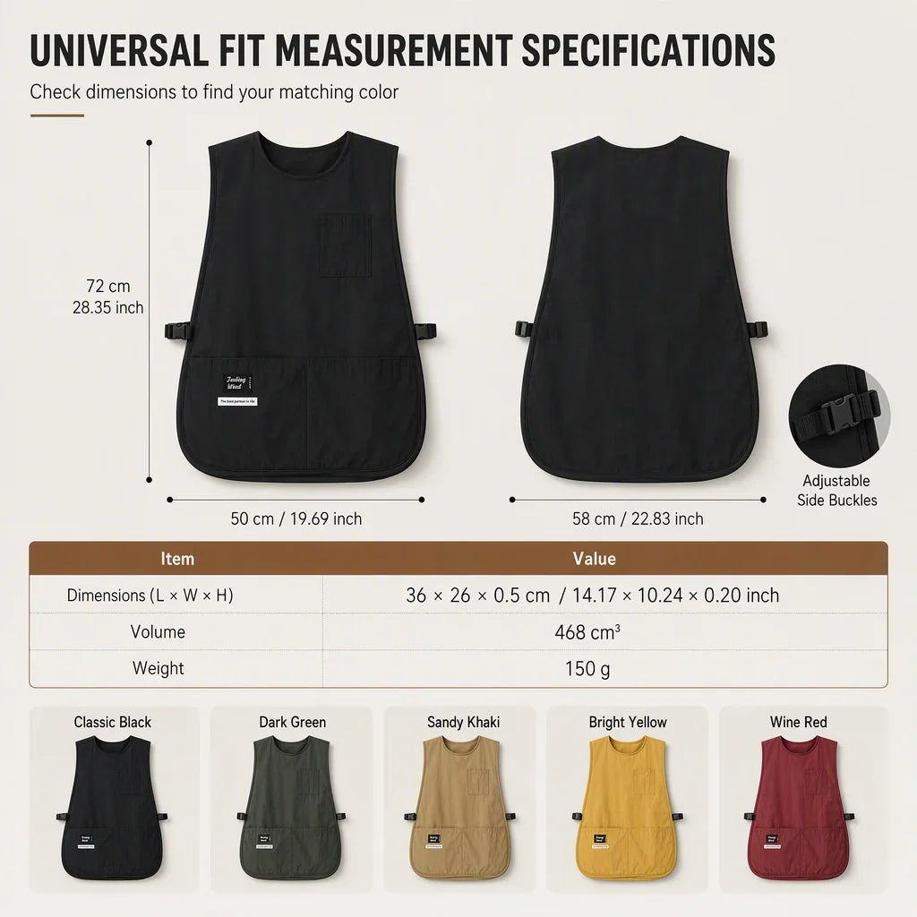 Vestique Apron — Stay Dry, Move Free