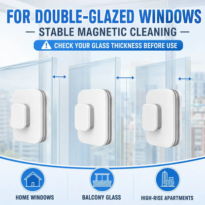 CrystalMist Magnetic Cleaner — Sparkling Windows, Effortless Speed