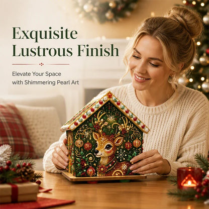 CrystalFrost 3D Bead Art Christmas Kit — Ignite Festive Joy