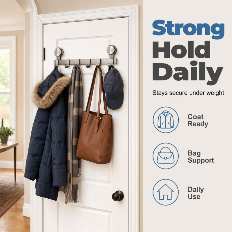 DoorSuction Rack — Instant Order, Zero Damage