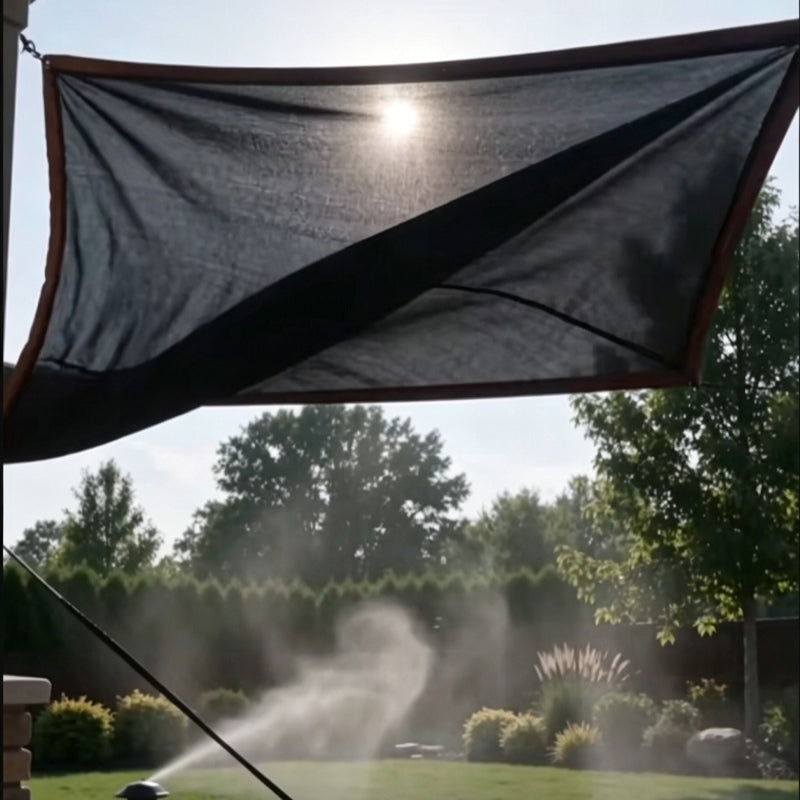 Wire Mesh Fence – Instantly Cools, Total Privacy