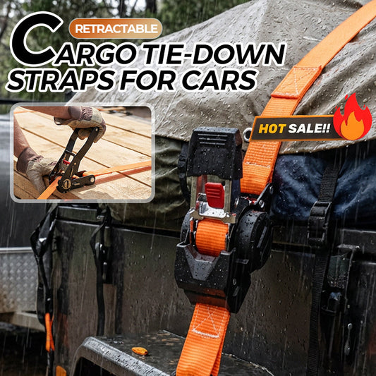 RapidLock Retractable Tie-Down Strap — Immediate Hold, Rust-Free Strength
