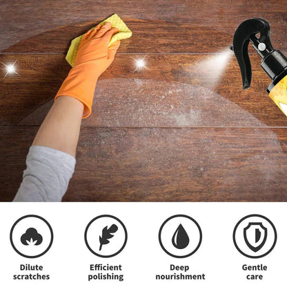LumaLuxe Pure Beeswax Spray – Restore Natural Wood Shine - 120ml