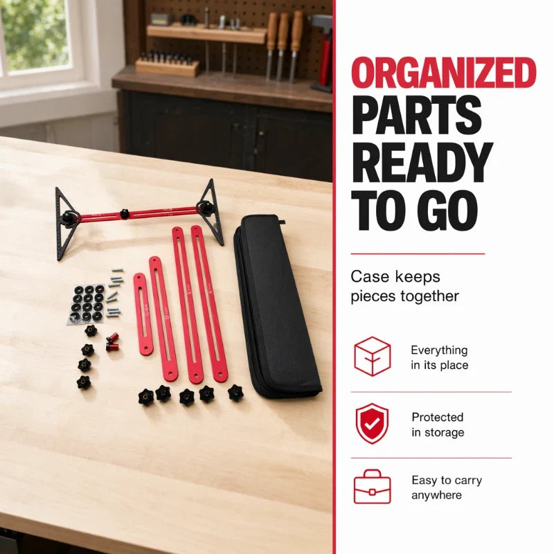 PrecisionEdge — 39-Piece Measuring & Marking Set | 50% OFF