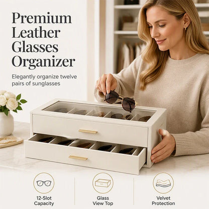 VisionGuard Sunglasses Storage Box — Protect. Showcase. Impress.